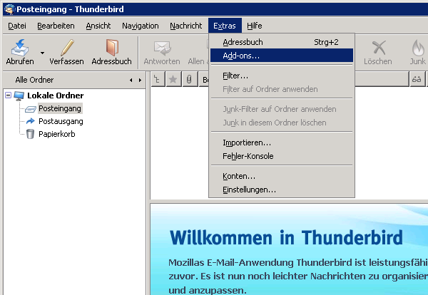 Image thunderbird_menue_extras