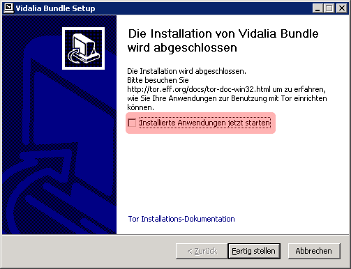 Bildschirmfoto
