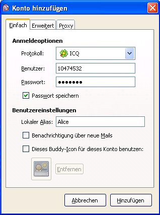 Bildschirmfoto