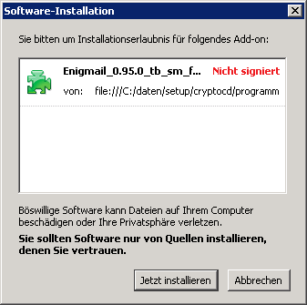 Bildschirmfoto